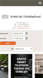 Mobile Screenshot of hoteldetabaksplant.nl